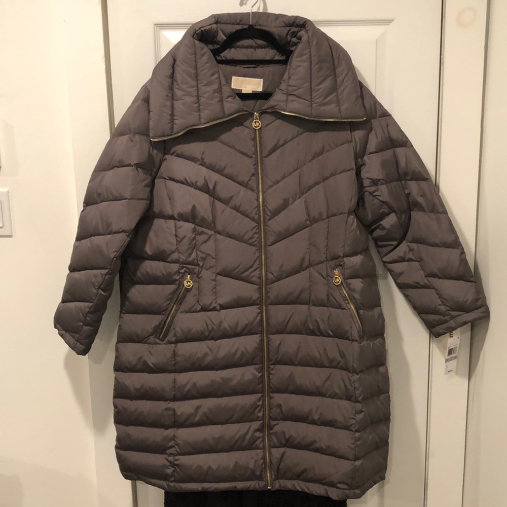 Michael Kors Down Long Puff Coat